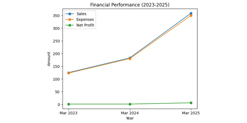 Financial Performance Graph